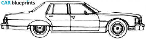 1978 Pontiac Parisienne Sedan blueprint