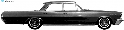 1963 Pontiac Star Chief Sedan blueprint