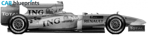 2009 Renault R29 F1 GP OW blueprint