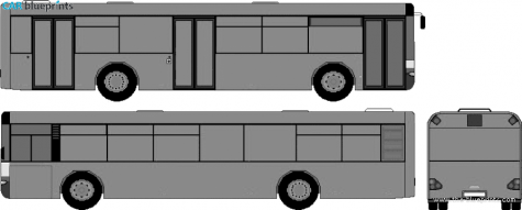 Scania  Bus blueprint