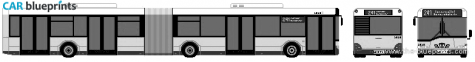 2005 Solaris Urbinetto-185 Bus blueprint