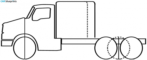 Sterling Flat Top Plus Truck blueprint