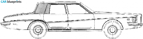 1976 Stutz Duplex Sedan blueprint