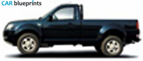 2007 Tata Xenon Single Cab Pick-up blueprint