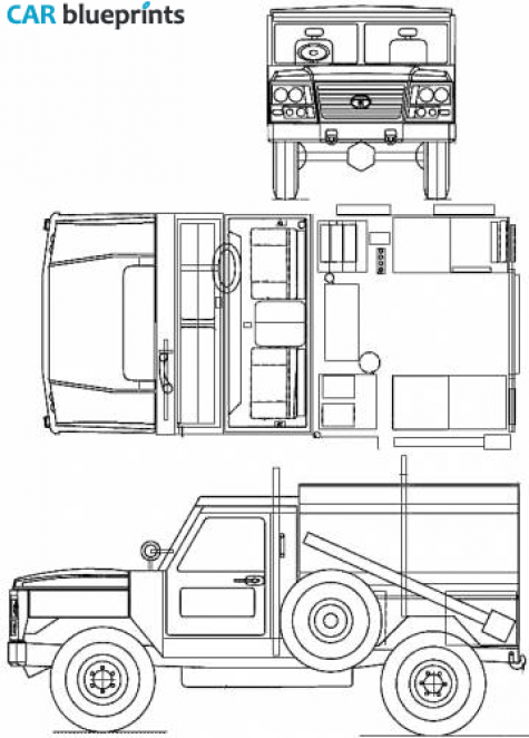 2010 Tata LSV SUV blueprint