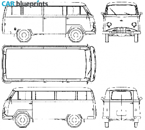 1953 Tempo Matador 13T Minivan blueprint