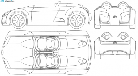 2003 Toyota CSS Targa blueprint