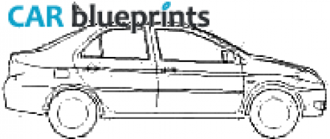 2007 Toyota Vios I Sedan blueprint