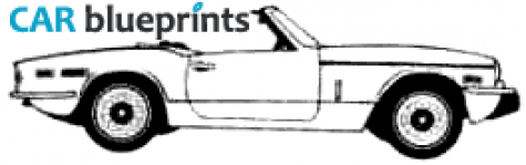 1972 Triumph Spitfire MK IV Cabriolet blueprint