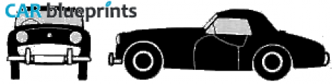 1969 Triumph TR3 Coupe blueprint