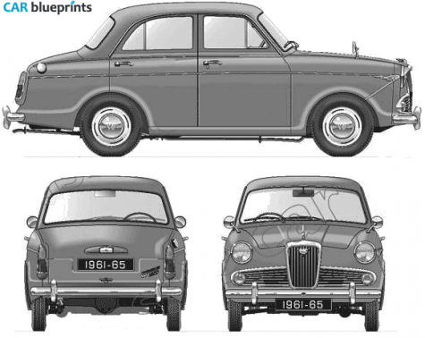 1961 Wolseley 1500 Series III Sedan blueprint