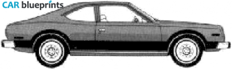 1978 AMC Concord Coupe blueprint