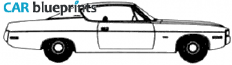 1971 AMC Matador 2-door Hardtop Coupe blueprint