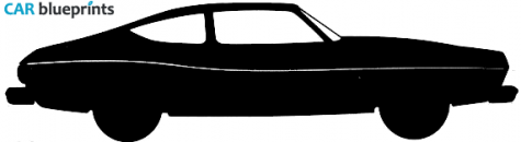 1974 AMC Matador Coupe blueprint