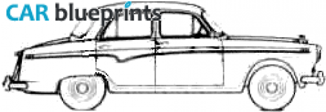 1957 Austin A95 Westminster Sedan blueprint