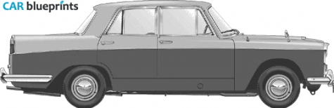 1959 Austin A99 Westminster Sedan blueprint