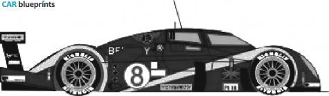 2003 Bentley Le Mans OW blueprint