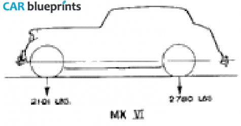 1948 Bentley Bentley Mk VI Sedan blueprint