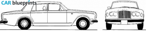 1978 Bentley T2 Sedan blueprint