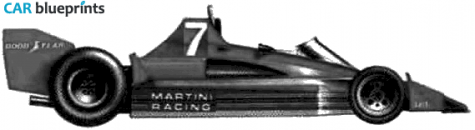 1976 Brabham BT45 F1 OW blueprint