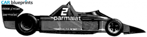 1978 Brabham BT45 F1 OW blueprint