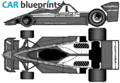 1978 Brabham BT46 F1 GP OW blueprint