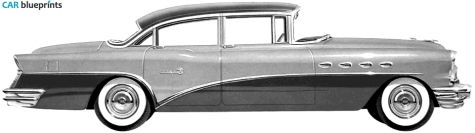 1956 Buick Super 4-door Sedan blueprint