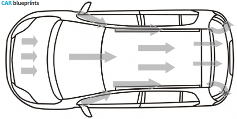 2007 Chery A1 Hatchback blueprint