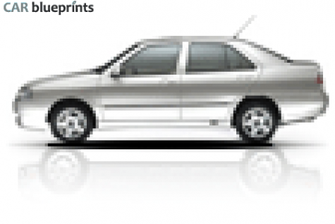 2006 Chery Amulet Sedan blueprint