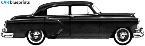 1953 Chevrolet 150 4-door Sedan blueprint