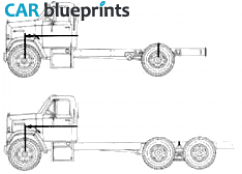 1978 Chevrolet Bruin Truck blueprint