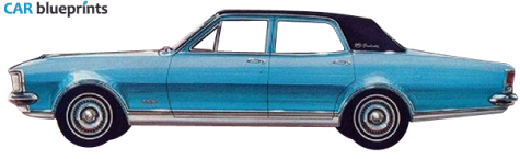 1969 Chevrolet Constantia Sedan blueprint