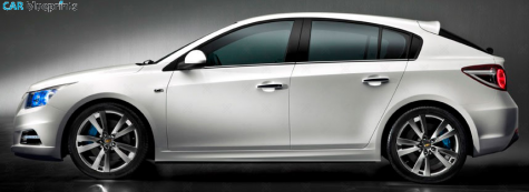 2010 Chevrolet Cruze Hatchback blueprint