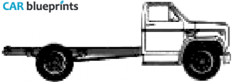 1977 Chevrolet CS Medium Truck blueprint