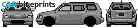 2006 Chevrolet HHR Wagon blueprint