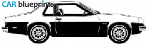 1978 Chevrolet Monza Coupe blueprint