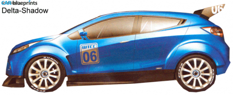 2006 Chevrolet WTCC Ultra Hatchback blueprint