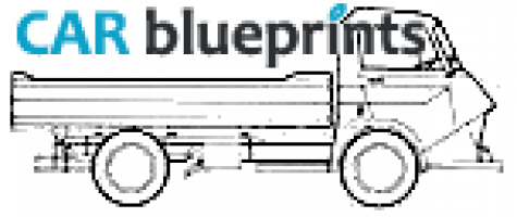 1965 Citroen 600 SWB Truck blueprint