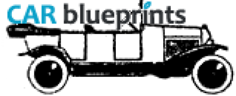 1923 Citroen B2 Torpedo Cabriolet blueprint