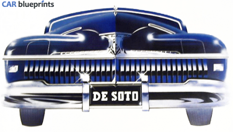 1942 DeSoto LG Sedan blueprint