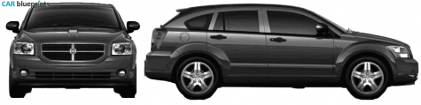 2006 Dodge Caliber SUV blueprint