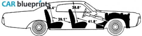 1972 Dodge Polara Hardtop Sedan blueprint