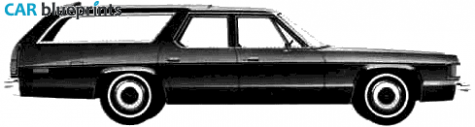 1975 Dodge Royal Monaco Wagon blueprint
