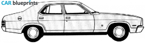 1978 Ford Falcon Sedan blueprint