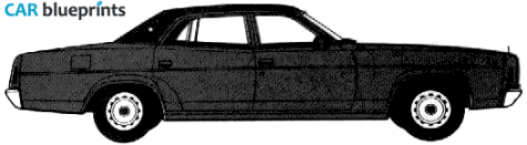 1978 Ford LTD Sedan blueprint