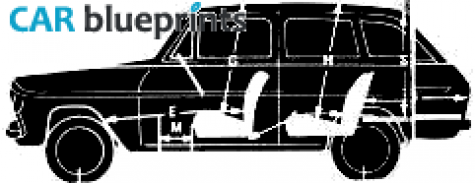 1977 Ford Anglia 105E Estate Wagon blueprint