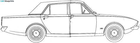 1964 Ford Corsair Sedan blueprint