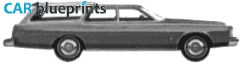 1975 Ford LTD Wagon blueprint