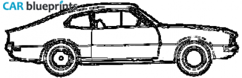 1970 Ford Maverick Grabber Coupe blueprint