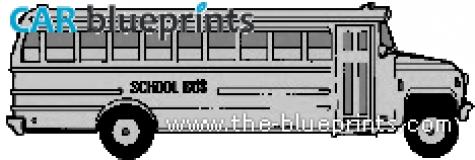 Ford School Bus blueprint